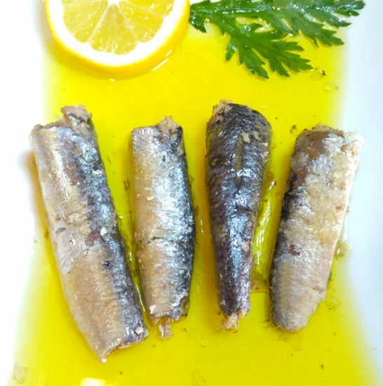 Prezzo economico Sardine in scatola in olio vegetale 125g Fabbrica